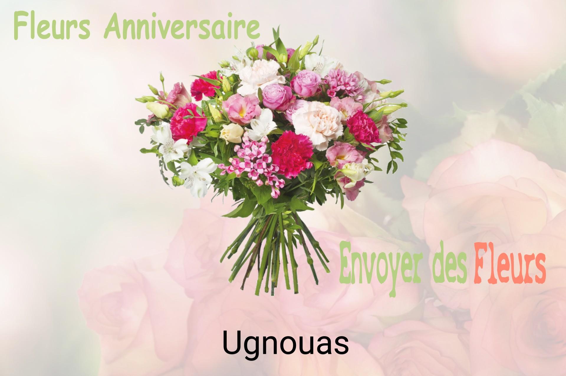 Bouquet de fleurs d’anniversaire livré à Ugnouas
